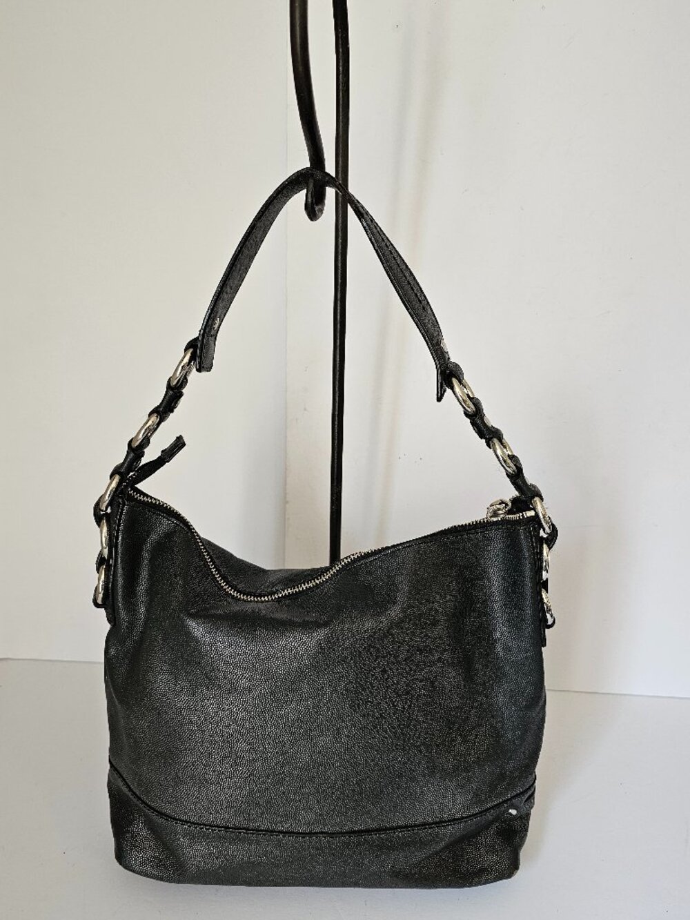 Cole Haan Bag Pewter Chain Casual Party